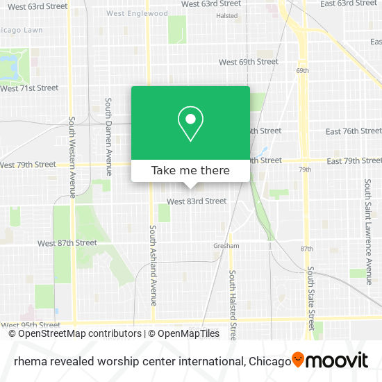 rhema revealed worship center international map