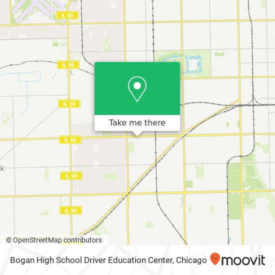 Mapa de Bogan High School Driver Education Center