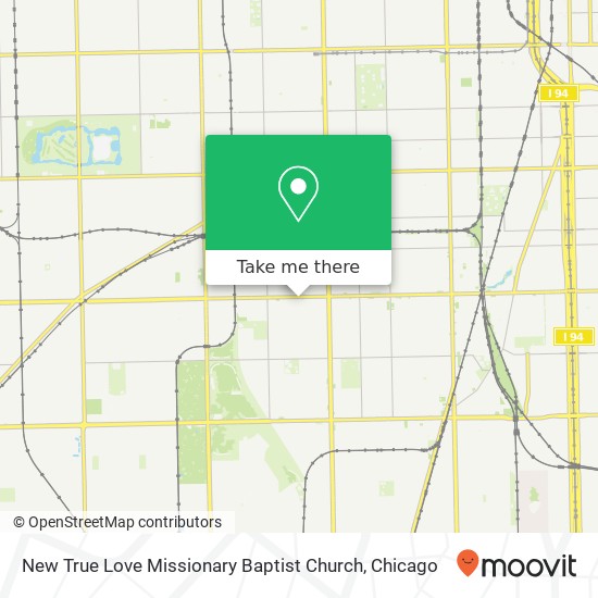 New True Love Missionary Baptist Church map