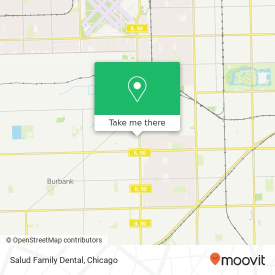 Salud Family Dental map