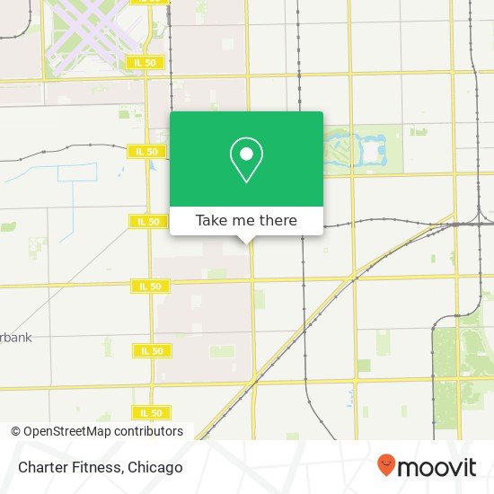 Charter Fitness map
