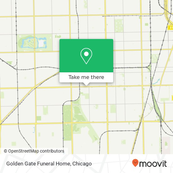 Golden Gate Funeral Home map