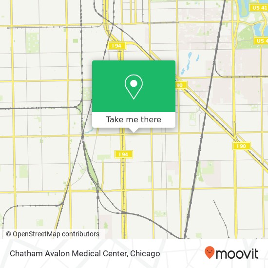 Chatham Avalon Medical Center map
