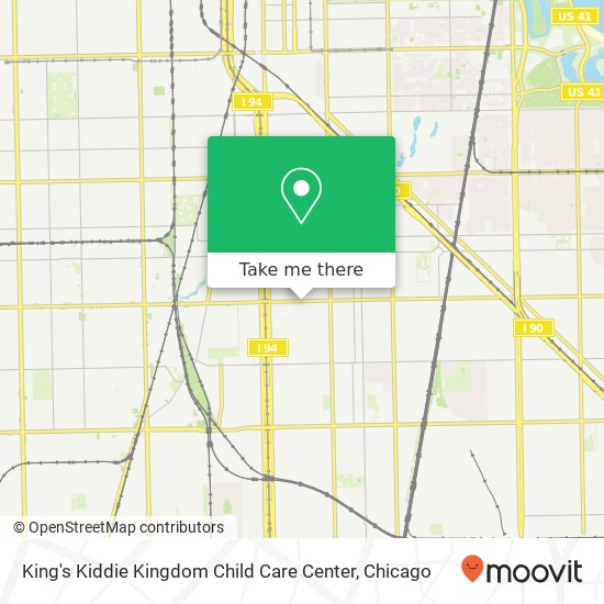 Mapa de King's Kiddie Kingdom Child Care Center