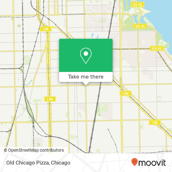 Old Chicago Pizza map