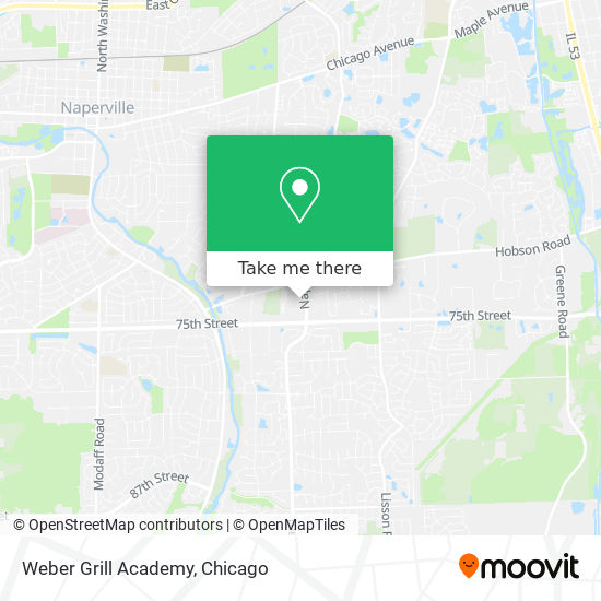 Weber Grill Academy map