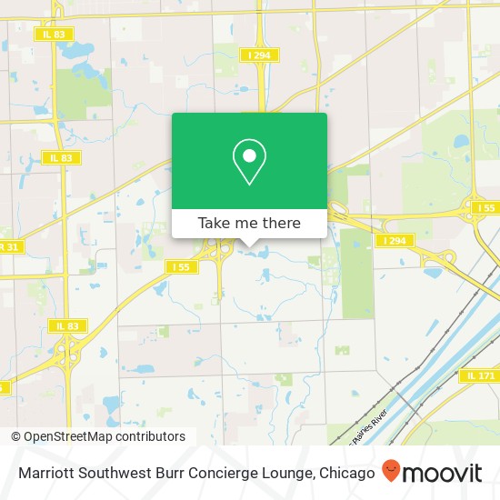 Marriott Southwest Burr Concierge Lounge map