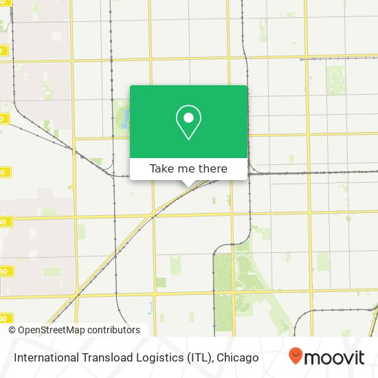 International Transload Logistics (ITL) map