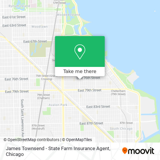 James Townsend - State Farm Insurance Agent map