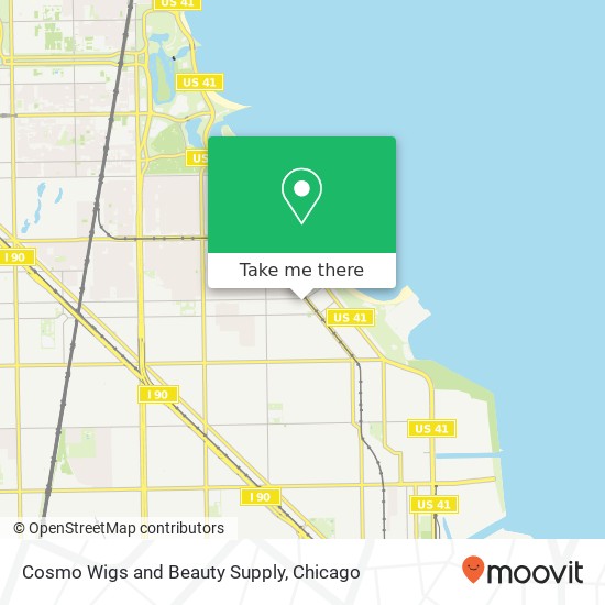 Cosmo Wigs and Beauty Supply map