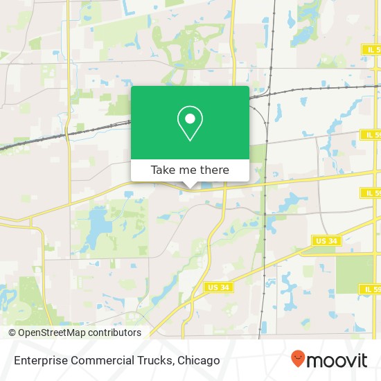 Enterprise Commercial Trucks map