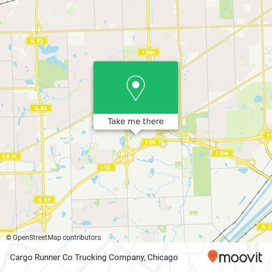 Mapa de Cargo Runner Co Trucking Company