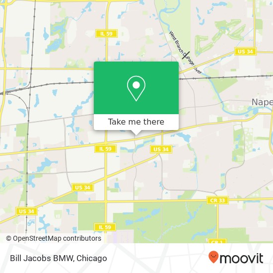 Bill Jacobs BMW map