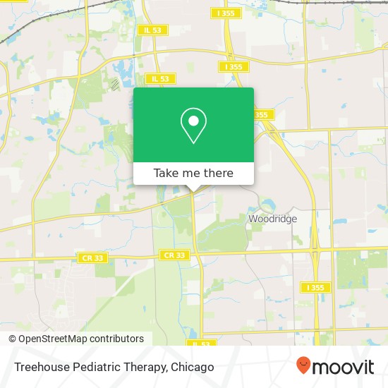 Treehouse Pediatric Therapy map