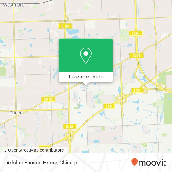 Adolph Funeral Home map