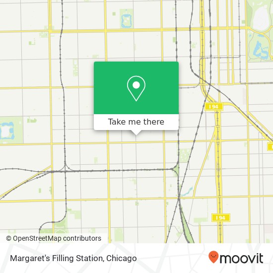 Mapa de Margaret's Filling Station