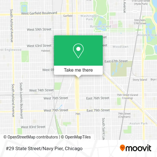 #29 State Street/Navy Pier map