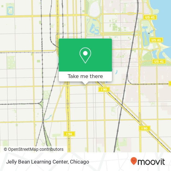 Jelly Bean Learning Center map