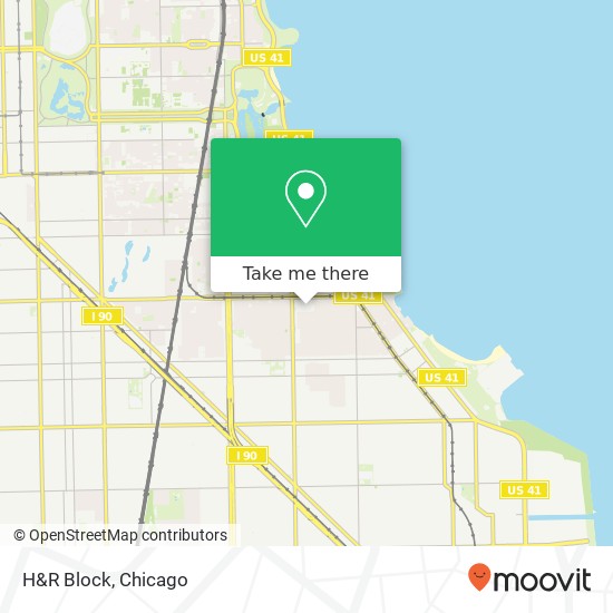 Mapa de H&R Block