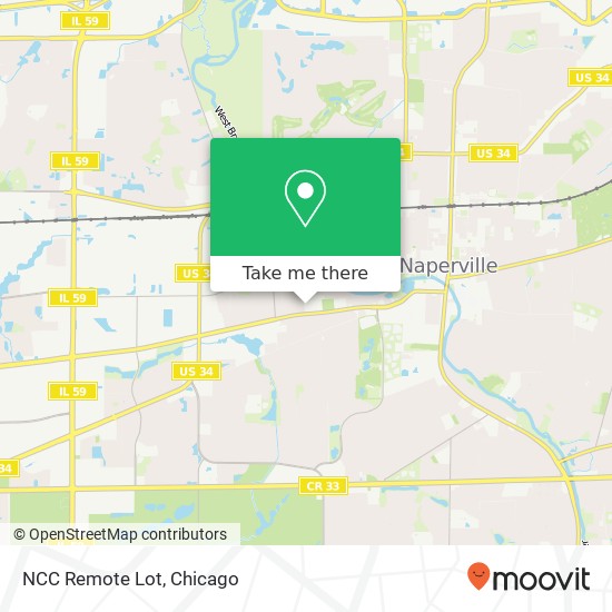 NCC Remote Lot map