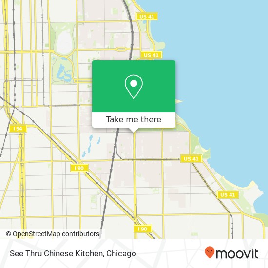 See Thru Chinese Kitchen map