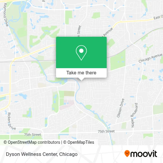 Dyson Wellness Center map
