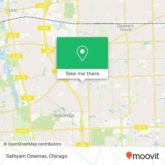 Sathyam Cinemas map