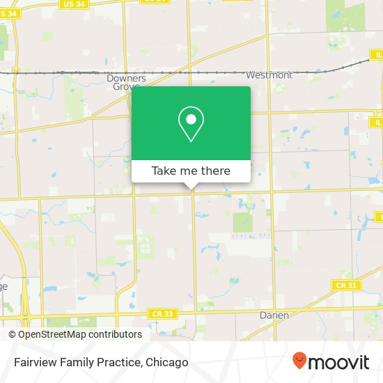 Mapa de Fairview Family Practice