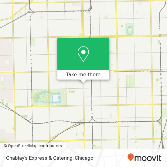 Chablay's Express & Catering map