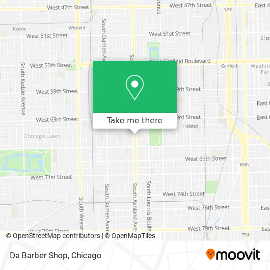 Da Barber Shop map