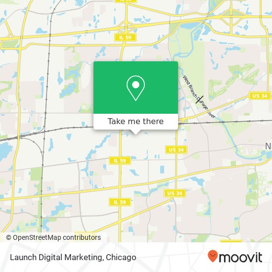 Launch Digital Marketing map