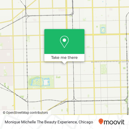 Monique Michelle The Beauty Experience map