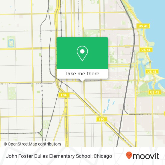 John Foster Dulles Elementary School map