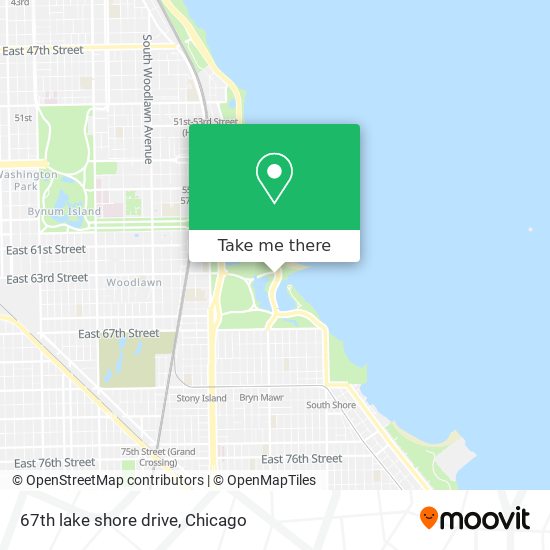 Mapa de 67th lake shore drive