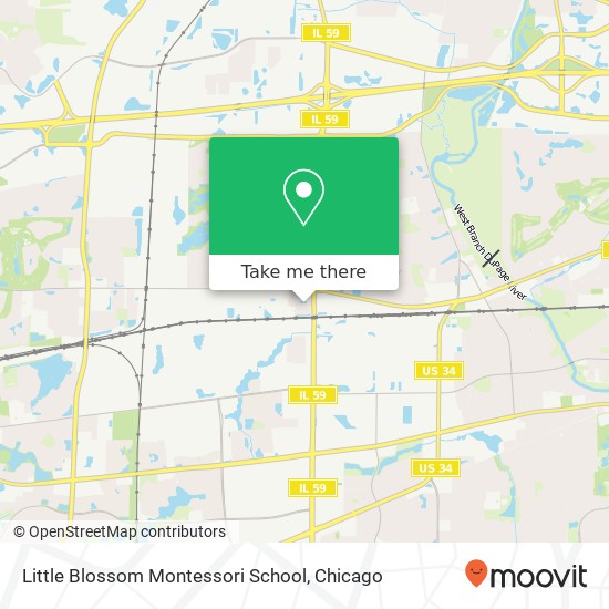 Little Blossom Montessori School map