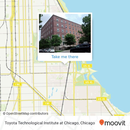 Mapa de Toyota Technological Institute at Chicago