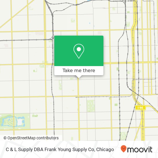 C & L Supply DBA Frank Young Supply Co map