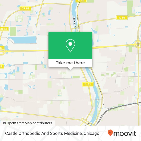 Castle Orthopedic And Sports Medicine map