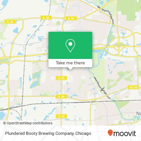 Plundered Booty Brewing Company map