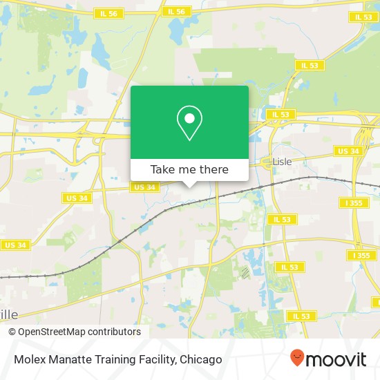 Mapa de Molex Manatte Training Facility