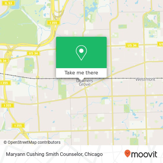 Mapa de Maryann Cushing Smith Counselor