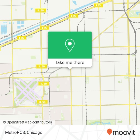 MetroPCS map