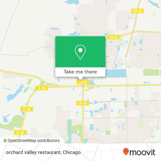 orchard valley restaurant map