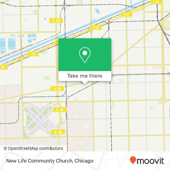 New Life Community Church map