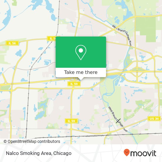 Mapa de Nalco Smoking Area