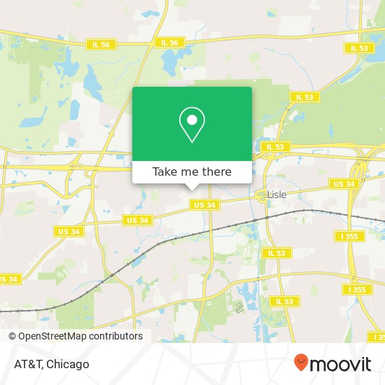 AT&T map