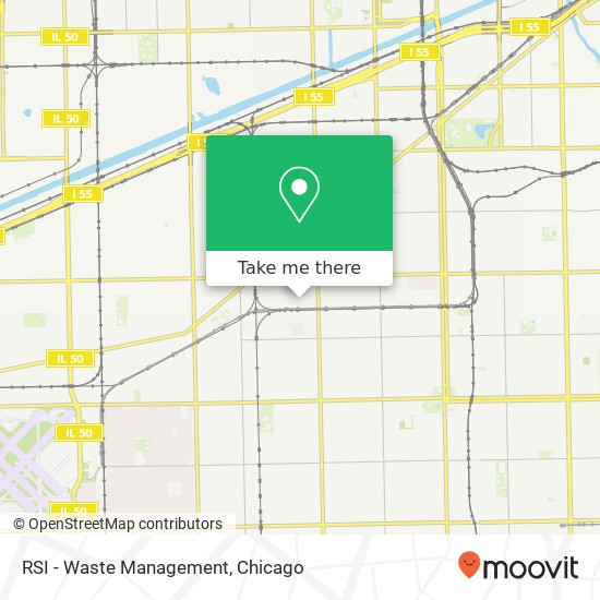 RSI - Waste Management map