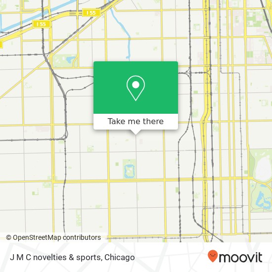 J M C novelties & sports map