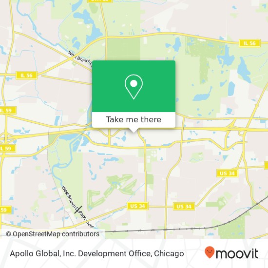 Apollo Global, Inc. Development Office map