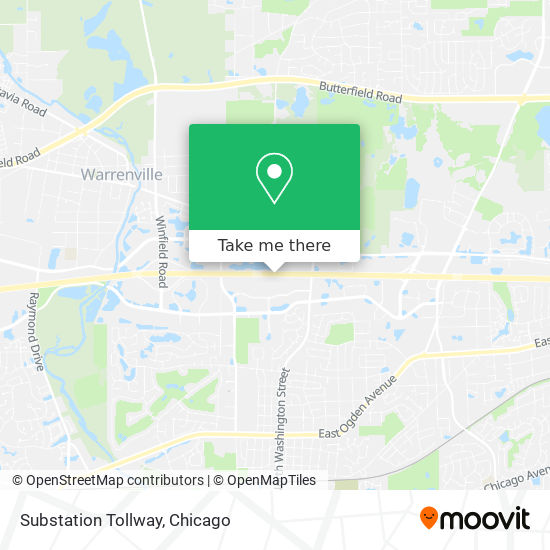 Mapa de Substation Tollway